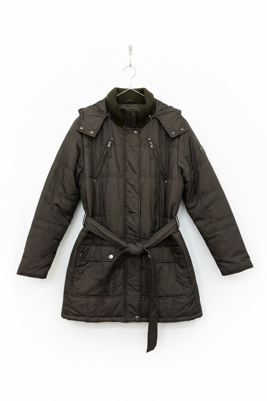 Parka Abrigo Marca "Evans" Talla XL