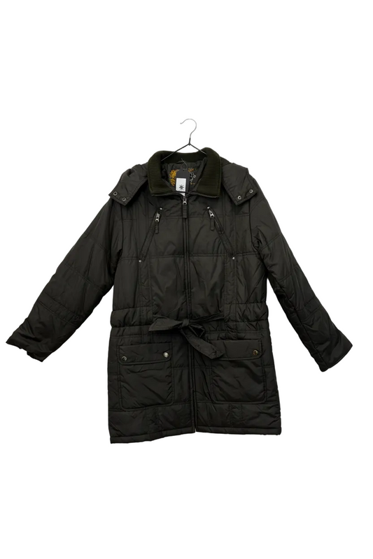 Parka Abrigo Marca "Evans" Talla XL