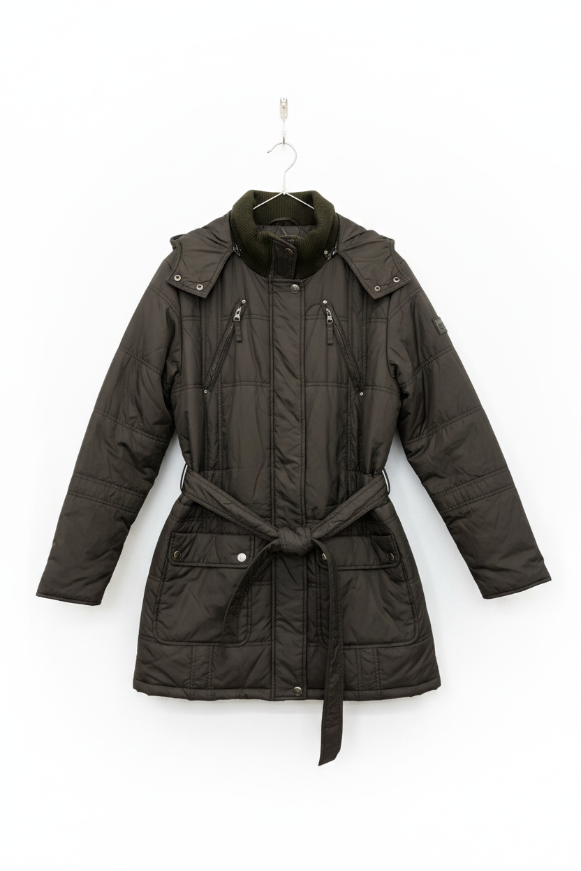 Parka Abrigo Marca "Evans" Talla XL