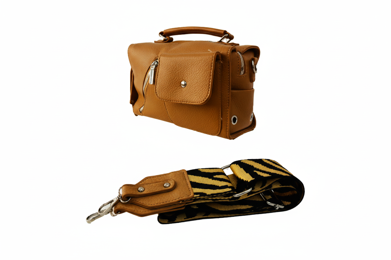 Cartera Modelo Canela