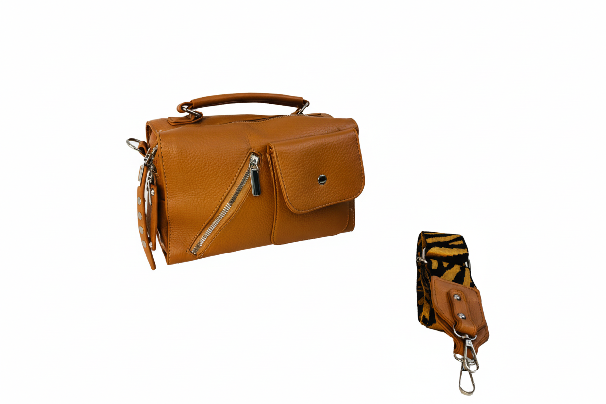 Cartera Modelo Canela